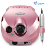 Extralink Nail Drill 202 Pink | Nail Drill | 65W - imagine 2