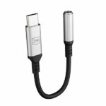 3MK Adapter USB-C - Jack 3,5 mm DAC black - imagine 2
