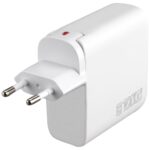 Power charger 4smarts Flex Pro 100W 3xUSB-C + 1xUSB-A Travel Edition white - imagine 3