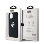 Karl Lagerfeld KLHMP15MSCMKCRHK iPhone 15 Plus / 14 Plus 6.7" black hardcase Silicone Karl & C - imagine 8
