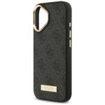 Guess 4G Logo Plate MagSafe Case for iPhone 17 Black - imagine 6