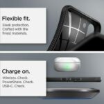 Spigen Liquid Air Samsung S901 S22 matte black ACS03987 - imagine 10