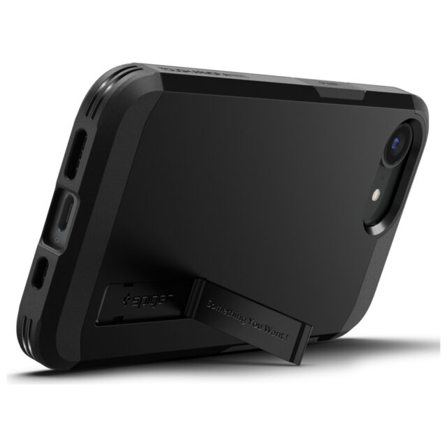 Case Spigen Tough Armor Mag MagSafe for iPhone 16e black - imagine 3