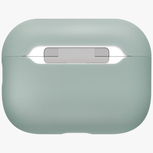 Case UNIQ Lino for AirPods Pro 3 gen      Silicone green - imagine 4