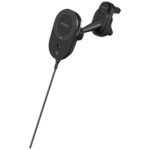 Car mount with wireless charger PITAKA MagEZ Pro 2 Qi2 Tesla Magsafe for Tesla Model 3/Y black gray - imagine 4