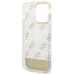 Guess GUHCP14LHG4MHG iPhone 14 Pro 6,1" gold hardcase 4G Pattern Script - imagine 7