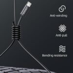 USAMS stereo earphones EP-46 jack 3.5 mm red 1.2m HSEP4602 - imagine 7