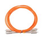 Extralink SC/UPC-SC/UPC | Patchcord | Multi mode, Duplex, 50/125, 3mm, 2m - imagine 2
