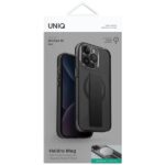 UNIQ Heldro Mag iPhone 15 Pro 6.1" Magclick Charging Case Black/Vapour Smoke - imagine 2