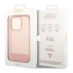 Guess GUHCP14XHGCOP iPhone 14 Pro Max 6,7" pink hardcase Translucent - imagine 8