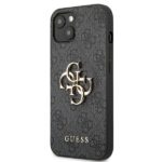 Guess GUHCP13S4GMGGR iPhone 13 mini 5,4" grey hardcase 4G Big Metal Logo - imagine 2