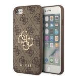 Guess GUHCI84GMGBR iPhone 7/8/SE2020 / SE 2022 brown hardcase 4G Big Metal Logo