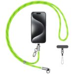 Usams SJ746 30W USB-C to Lightning 1.2m Green Charging Cable Lanyard