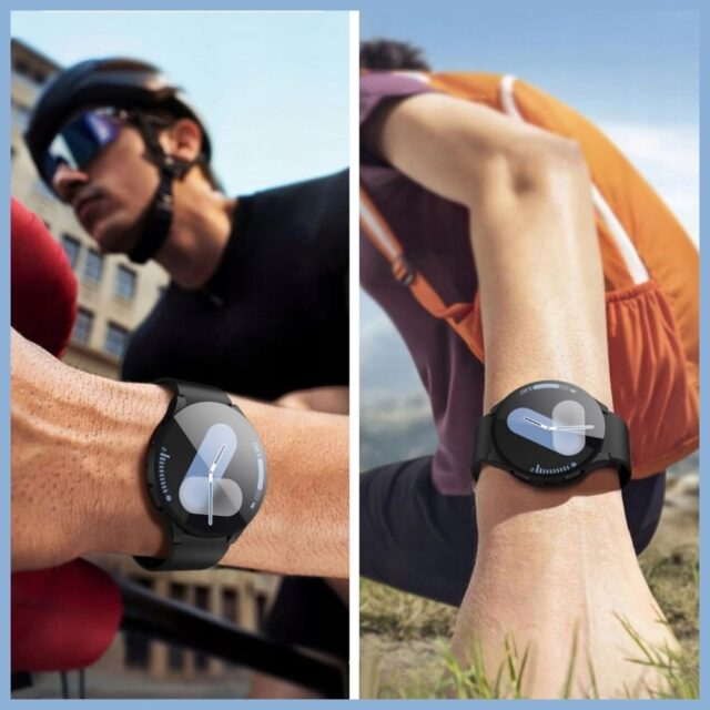 Tech-Protect Defense Case for Samsung Galaxy Watch 8 40mm black - imagine 4