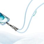 USAMS Universal phone lanyard 1.2m blue ZB282GS02 (US-ZB282) - imagine 5