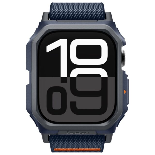 Spigen Lite Fit PRO Apple Watch 10 / 11 46mm navy blue ACS08925 - imagine 7