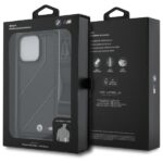 BMW BMHCP16X23PSCCK iPhone 16 Pro Max 6.9" black hardcase M Edition Carbon Stripe & Strap - imagine 7