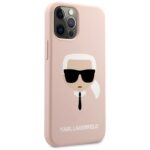 Karl Lagerfeld KLHCP12MSLKHLP iPhone 12/12 Pro 6,1" light pink hardcase Silicone Karl`s H - imagine 4
