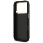 Guess Fixed Glitter Big 4G Metal Frame case for iPhone 17 Pro black - imagine 7