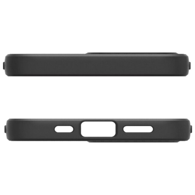 Case Spigen Liquid Air Mag MagSafe for Apple iPhone 16e black - imagine 4