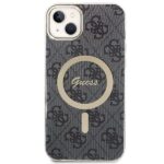Guess Set GUBPP14MH4EACSK Case+ Charger iPhone 14 Plus / 15 Plus 6.7" black hard case 4G Pr - imagine 3