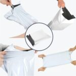 Extralink White Courier Bags, C3 350x460mm, Pack of 50 - imagine 3