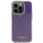 Guess GUHCP15XHDECMP iPhone 15 Pro Max 6.7"pink hardcase IML Faceted Mirror Disco Iridescent - imagine 3