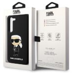 Karl Lagerfeld KLHCS23MSNIKBCK S23+ S916 hardcase black Silicone Ikonik - imagine 8