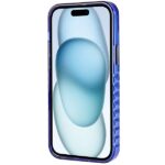 Audi IML MagSafe Case iPhone 15 / 14 / 13 6.1" navy blue hardcase AU-IMLMIP15-A6/D3-BE - imagine 5