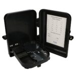 Extralink Eliza V2 | Fiber optic terminal box | 16 core, black, mid-span - imagine 5