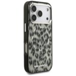 Karl Lagerfeld IML Leopard Pattern MagSafe Case for iPhone 17 Pro Brown - imagine 4