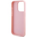 Guess GUHCP14LPSAIRSP iPhone 14 Pro 6.1" pink hardcase Saffiano Iridescent Script - imagine 7