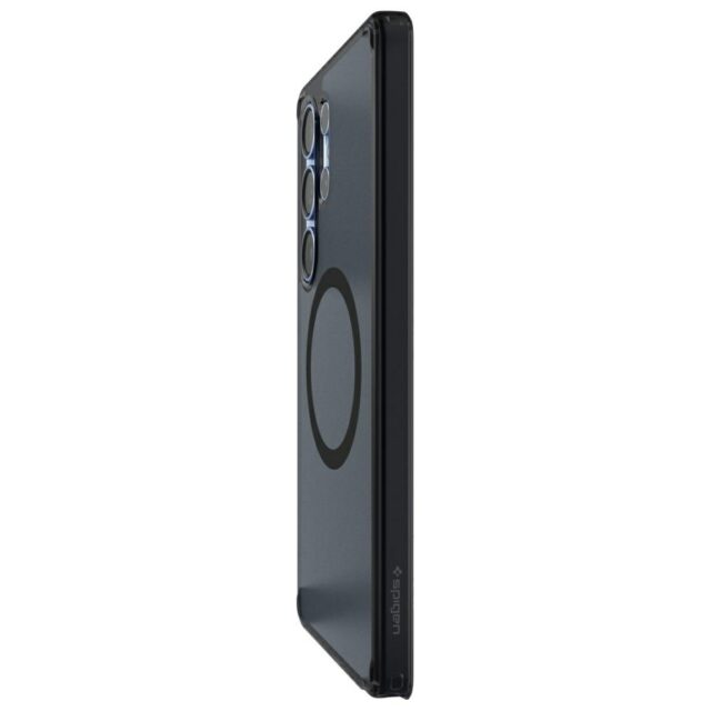 Spigen Ultra Hybrid Mag MagSafe Case for Samsung Galaxy S25 Ultra Smoke Black - imagine 8