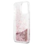 Karl Lagerfeld KLHCP13XPABGNU iPhone 13 Pro Max 6,7" pink hardcase PEEK A BOO Liquid Glitter - imagine 7