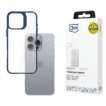 3MK SatinArmor+ Case iPhone 16 Pro Max6.9" blue Military Grade