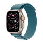 Watch Apple Watch Ultra 3 (2025) 5G 49mm Natural Titanium Case with Alpine Loop S - Light Blue