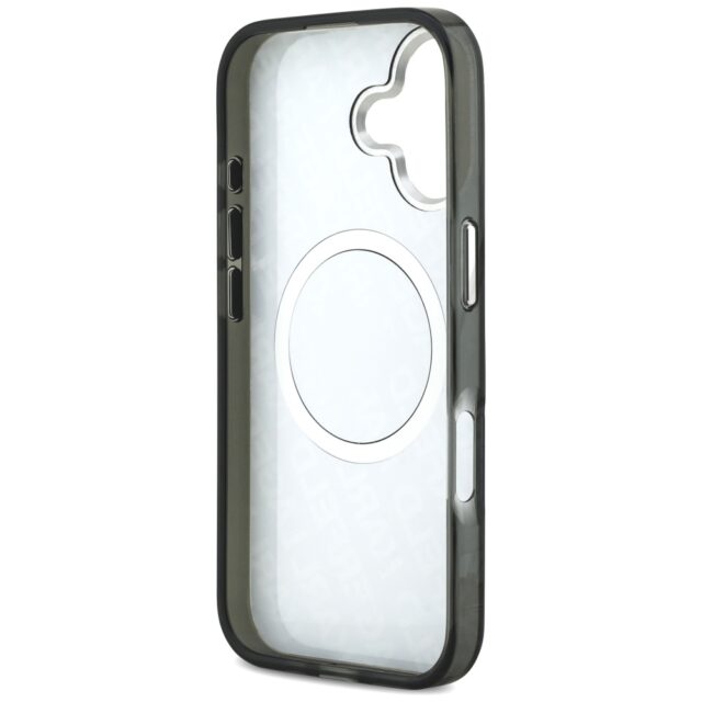 Case Karl Lagerfeld IML Choupette Head   Logo MagSafe for iPhone 17 black - imagine 7