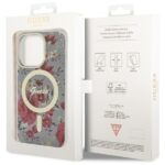 Guess GUHMP14LHCFWSA iPhone 14 Pro 6.1" khaki hardcase Flower MagSafe - imagine 8
