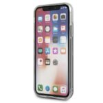 Karl Lagerfeld KLHCPXPABGFU iPhone X fushia hard case Liquid Glitter - imagine 6