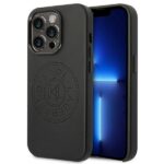 Karl Lagerfeld KLHCP14XFWHK iPhone 14 Pro Max 6,7" hardcase black Leather Perforated Logo