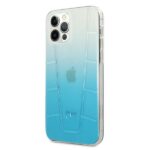 Mercedes MEHCP12LCLGBL iPhone 12 Pro Max 6,7" blue hardcase Transparent Line - imagine 2