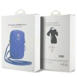 Guess Bag GUWBZPSQSSGB blue Zip Quilted 4G - imagine 5