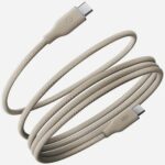 Energea Helix 60 Magnetic USB-C to USB-C Cable 480Mbps 60W 1.5m natural