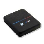 BMW Powerbank inductive BMPBMS5K22PGVK 15W 5000mAh + cable black M Collection MagSafe - imagine 4