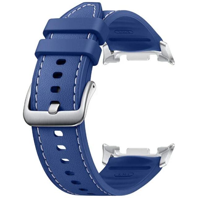 Band Samsung Hybrid for Galaxy Watch8 Classic (S/M/L) blue - imagine 3