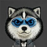 Case Nimmy Cool&Cute 2.0 Wolf for iPhone  17  black - imagine 2