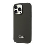 Audi Silicone Case iPhone 16 Pro Max 6.9" black hardcase AU-LSRIP16PM-Q3/D1-BK - imagine 3