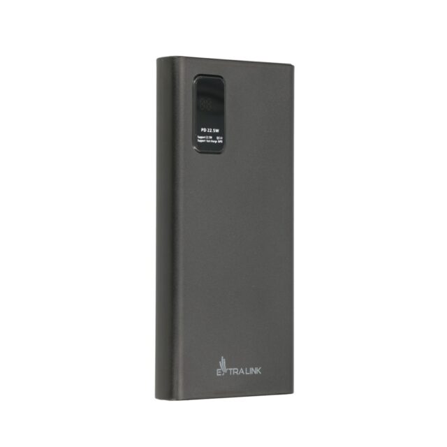 Extralink EPB-067B 10000mAh Black | Powerbank | Power bank, Fast Charging, USB-C - imagine 4