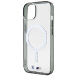 BMW BMHMP14MHCRS case iPhone 14 Plus / 15 Plus 6.7" transparent hardcase Silver Ring MagSafe - imagine 6