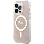 Guess GUHMP15LH4STP iPhone 15 Pro 6.1" pink hardcase IML 4G MagSafe - imagine 2